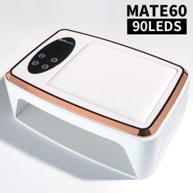 Nail Lamp, Professional Nail Dryer With 90Pcs Lamp Chips, Fast And Efficient Drying, 4 Timer Setting LED Nail Gel Lamp, For Home Salon Use