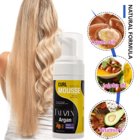 Private Label Hair Care Korea Natural Strong Hold Organic Formula Long-Lasting Hold Rosemary Nourishing Hair Styling Mousse