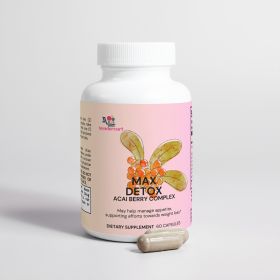 Max Detox Acai Berry Powerful Cleanse, Antioxidant Support