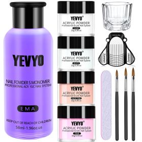 Professional Acrylic Nail Kit, Acrylic Powder And Liquid Set