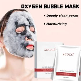 Bubble Mask - 5 Pieces In 1 Box - Deep Cleansing & Pore Tightening Facial Treatment For Radiant Skin (Option: 2boxes)